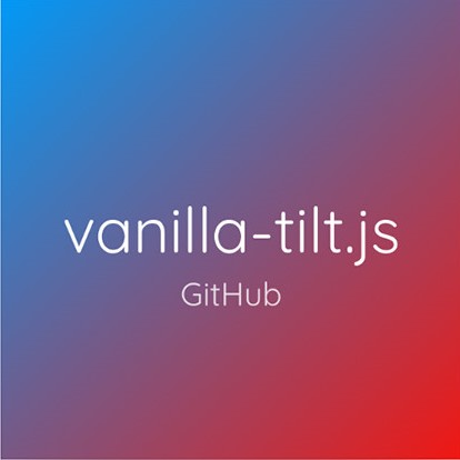 Tilt JS